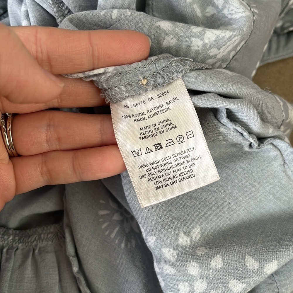 [Anthro Holding Horses] Gray Pavin Tunic- Small - Picture 10 of 10